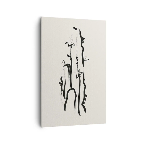 Vászonkép - Virágzó gyógynövény - 80x120 cm