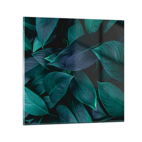 Üveg kép - Maga a zöldellő növényzet - 60x60 cm