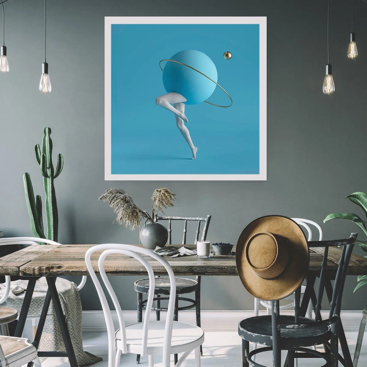 Poszter - És a bolygók megbolondulnak - 40x40 cm