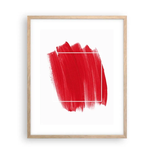 Poszter világos tölgy keretben - A kereten kívül - 40x50 cm