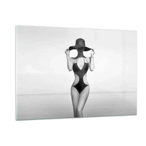 Üveg kép - A nevem Elegance - 120x80 cm