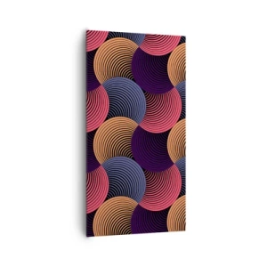 Vászonkép - Körkörös ritmusban - 65x120 cm