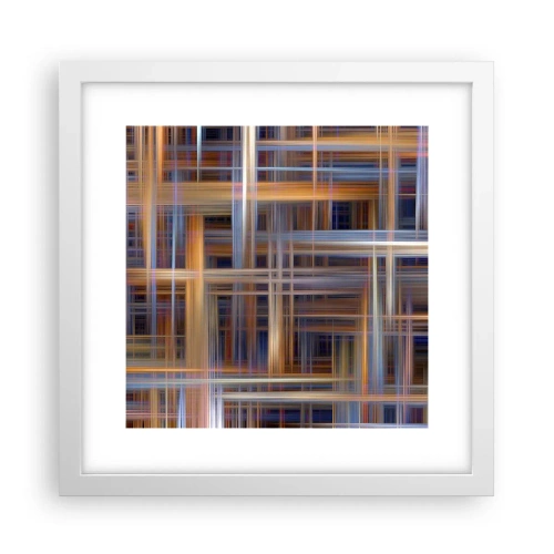 Poszter fekete keretben - Fényből szőtt - 30x30 cm