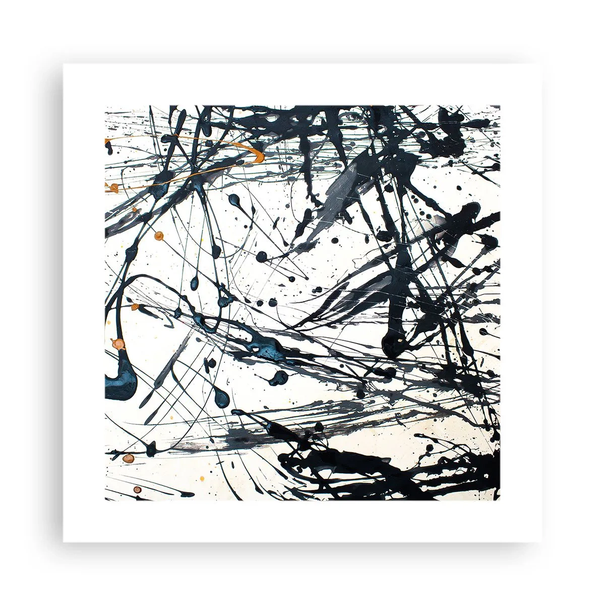Poszter - Expresszionista absztrakció - 40x40 cm
