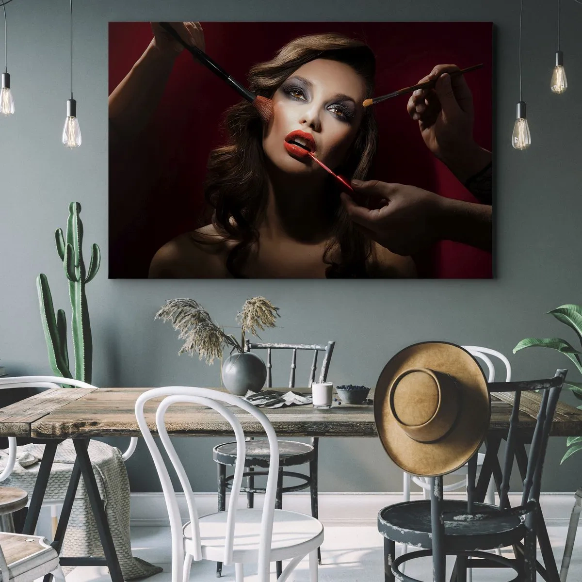 Vászonkép - Álmodozó szép - 100x70 cm