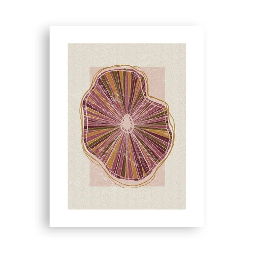 Poszter - Sugárzó absztrakció - 30x40 cm