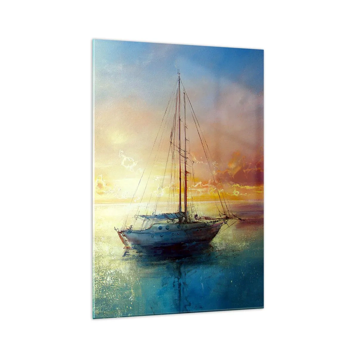 Üveg kép - Egy arany öbölben - 70x100 cm