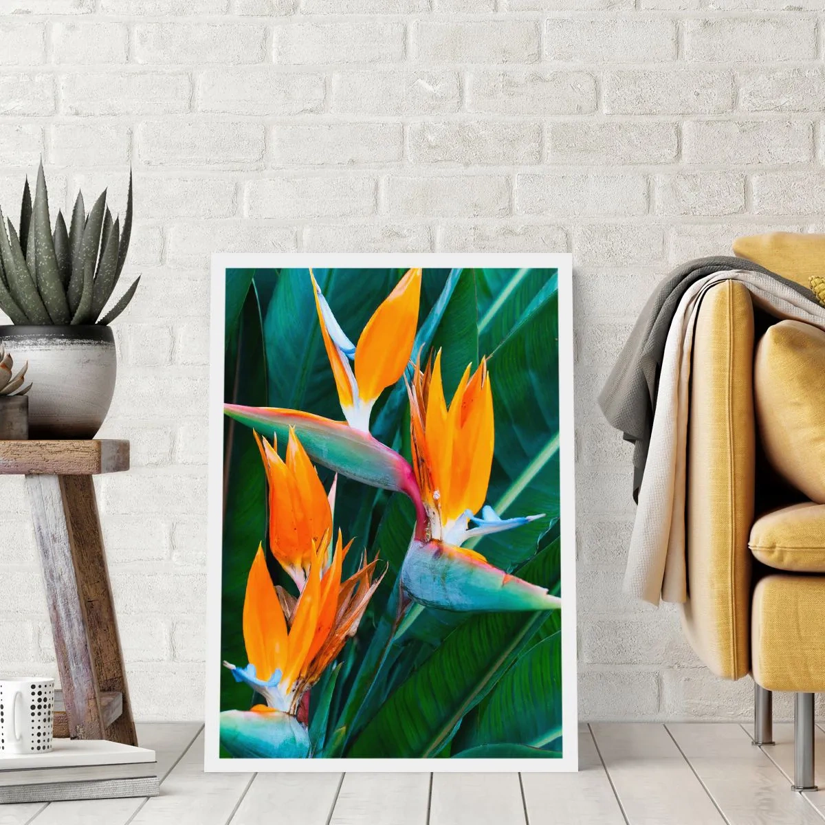 Poszter - Virág vagy madár? - 50x70 cm