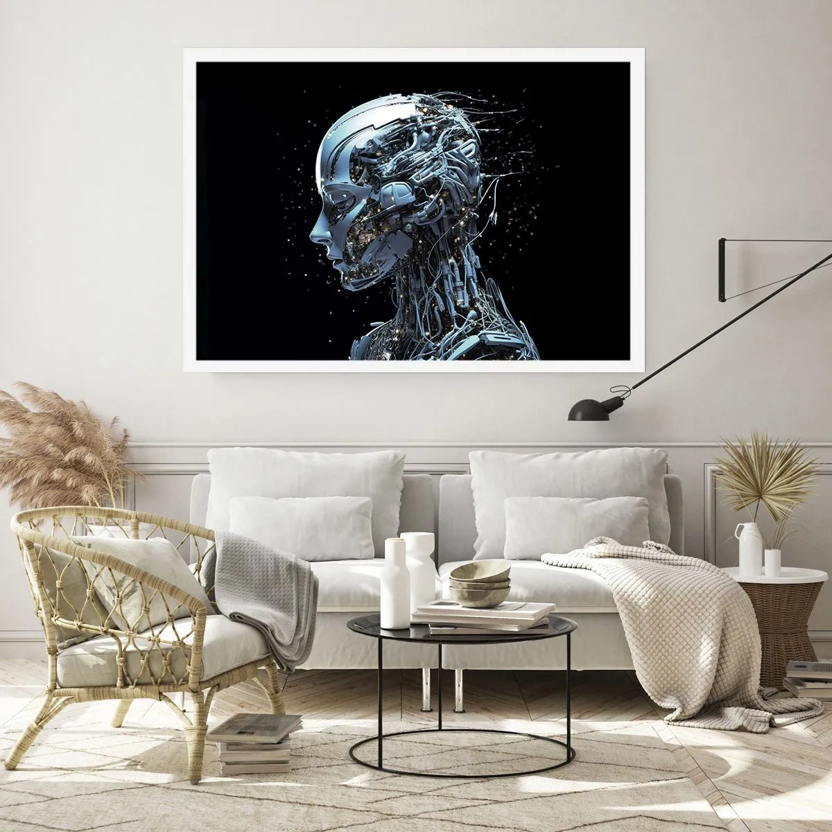 Poszter - A technológia egy nő - 100x70 cm