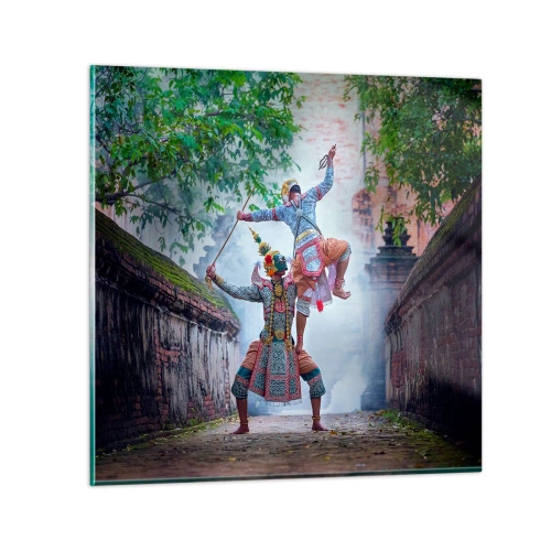 Üveg kép - A tánc irtózatosan szép - 40x40 cm