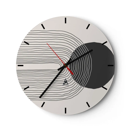 Falióra, Óra - Remegés és biztosság - 40x40 cm