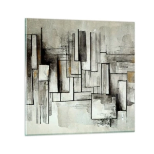 Üveg kép - Az egyszerűség ereje - 70x70 cm