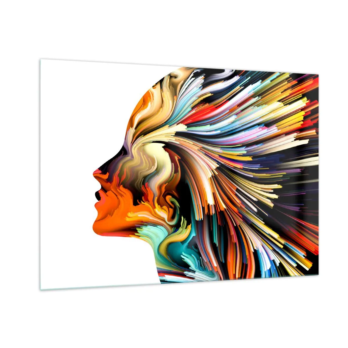 Üveg kép - A képzelet robbanása - 100x70 cm