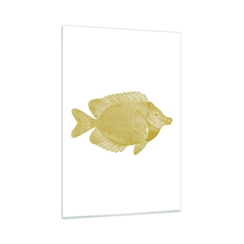 Üveg kép - Csak a hal - 70x100 cm