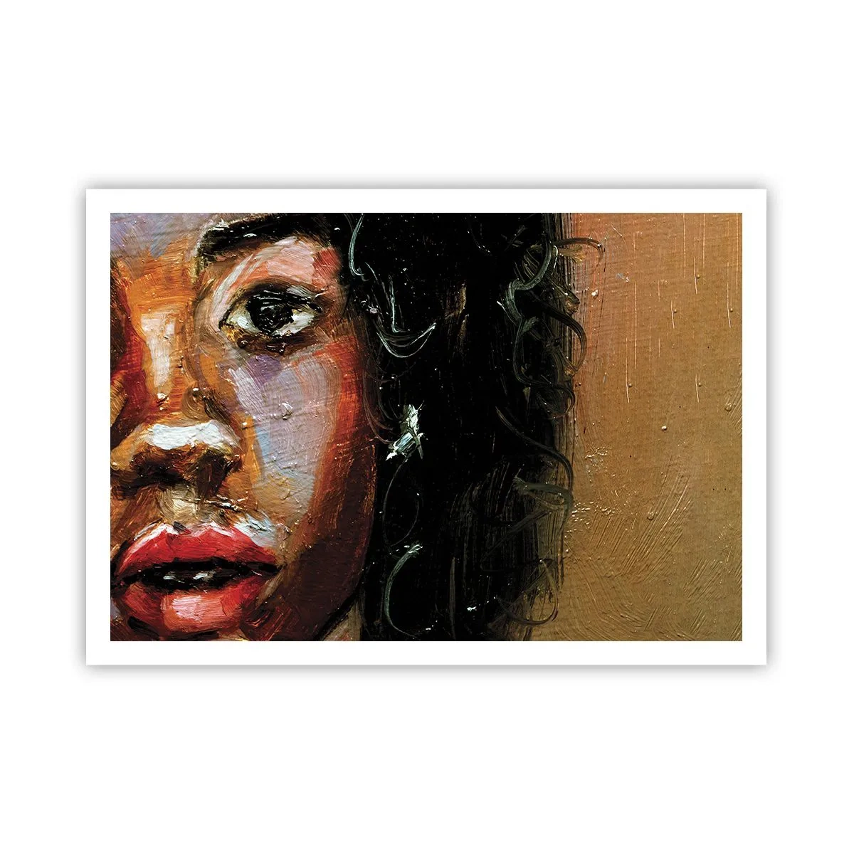 Poszter - Fekete és fény - 100x70 cm