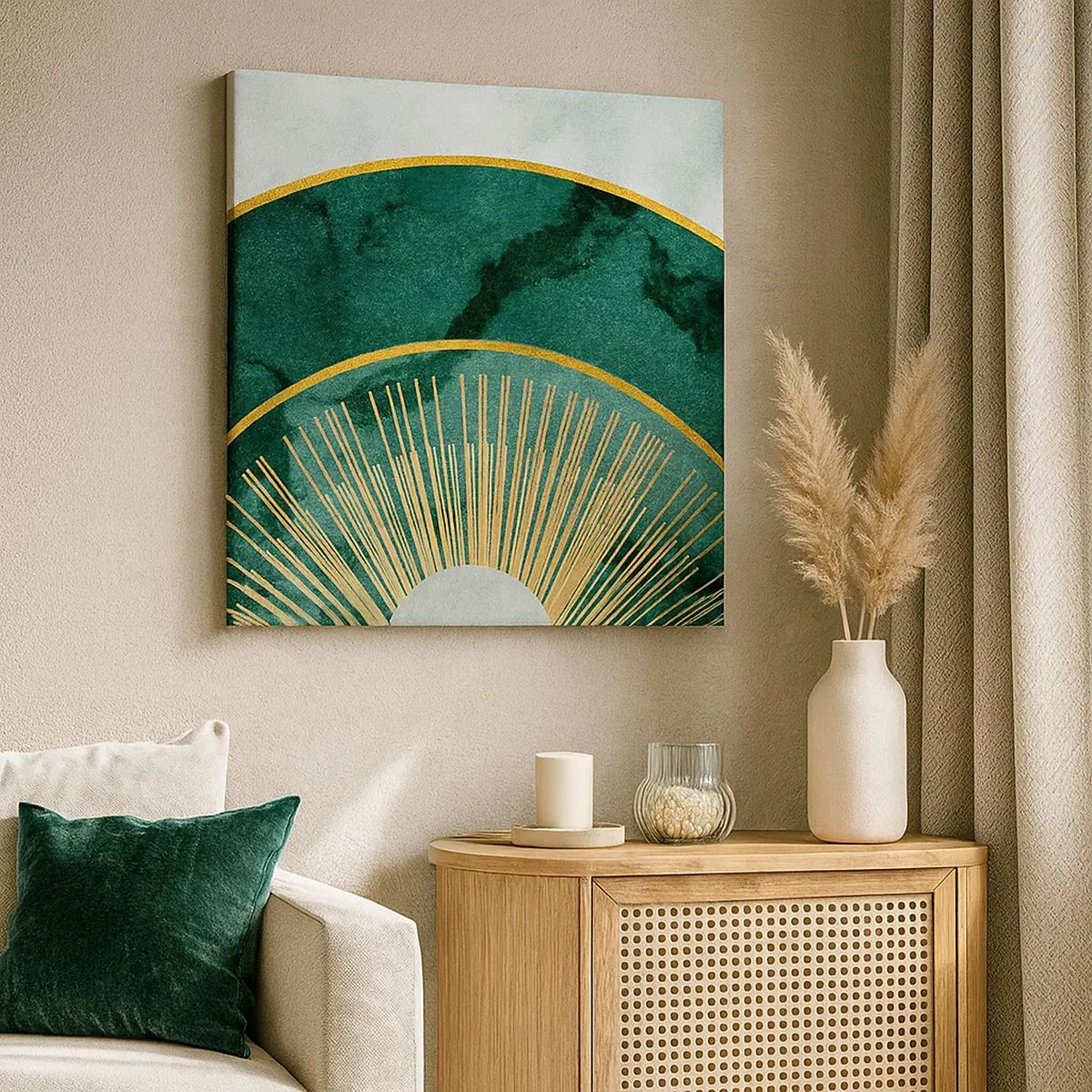 Vászonkép - Egy másik naprendszer - 30x30 cm