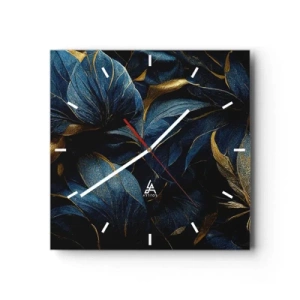 Falióra, Óra - Arannyal bélelt - 40x40 cm