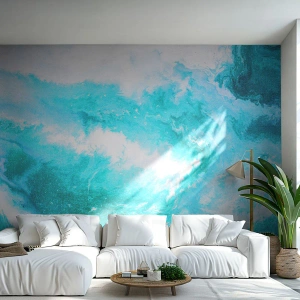 Fotótapéta Premium Sand - Az elem magjában - Absztrakció, Darab, Modern minta - 100x70 cm