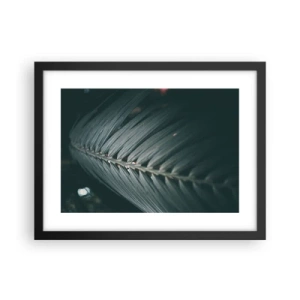 Poszter fehér keretben - A természet pontossága - 40x30 cm