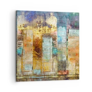 Vászonkép - Napfényes metropolisz - 60x60 cm