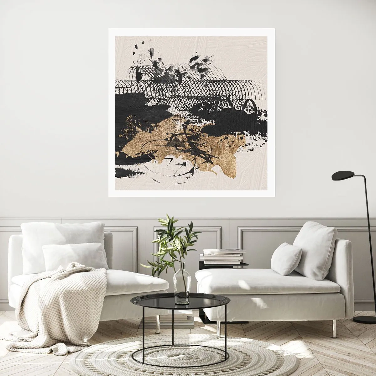 Poszter - Szenvedélyes kompozíció - 60x60 cm