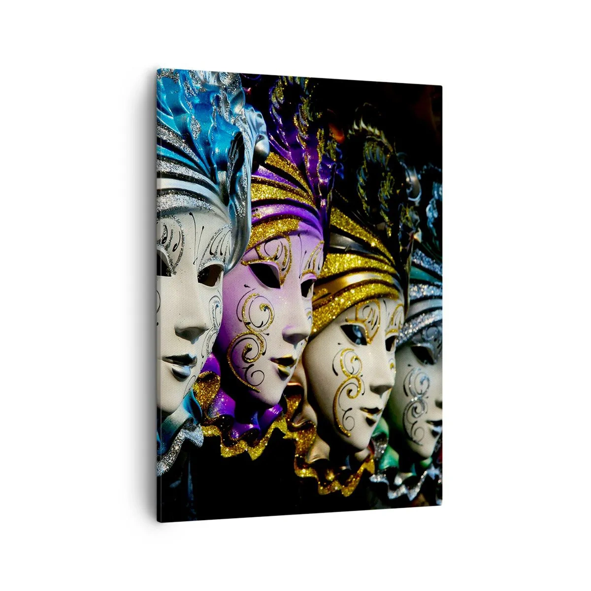 Vászonkép - Rejtély aranyban és ezüstben - 50x70 cm