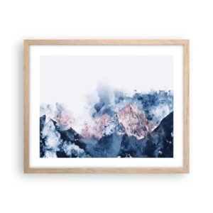 Poszter világos tölgy keretben - Ezek a csúcsok! - 50x40 cm