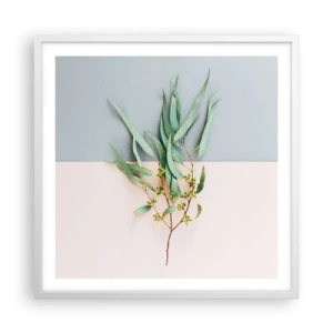Poszter fekete keretben - Pasztell finomság - 60x60 cm