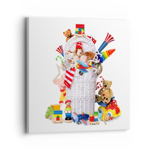 Vászonkép - A picur kincsei - 30x30 cm