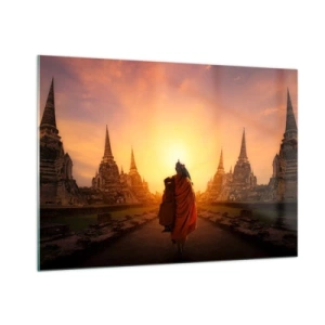 Üveg kép - Nyugalomban a végtelenségen át - 100x70 cm