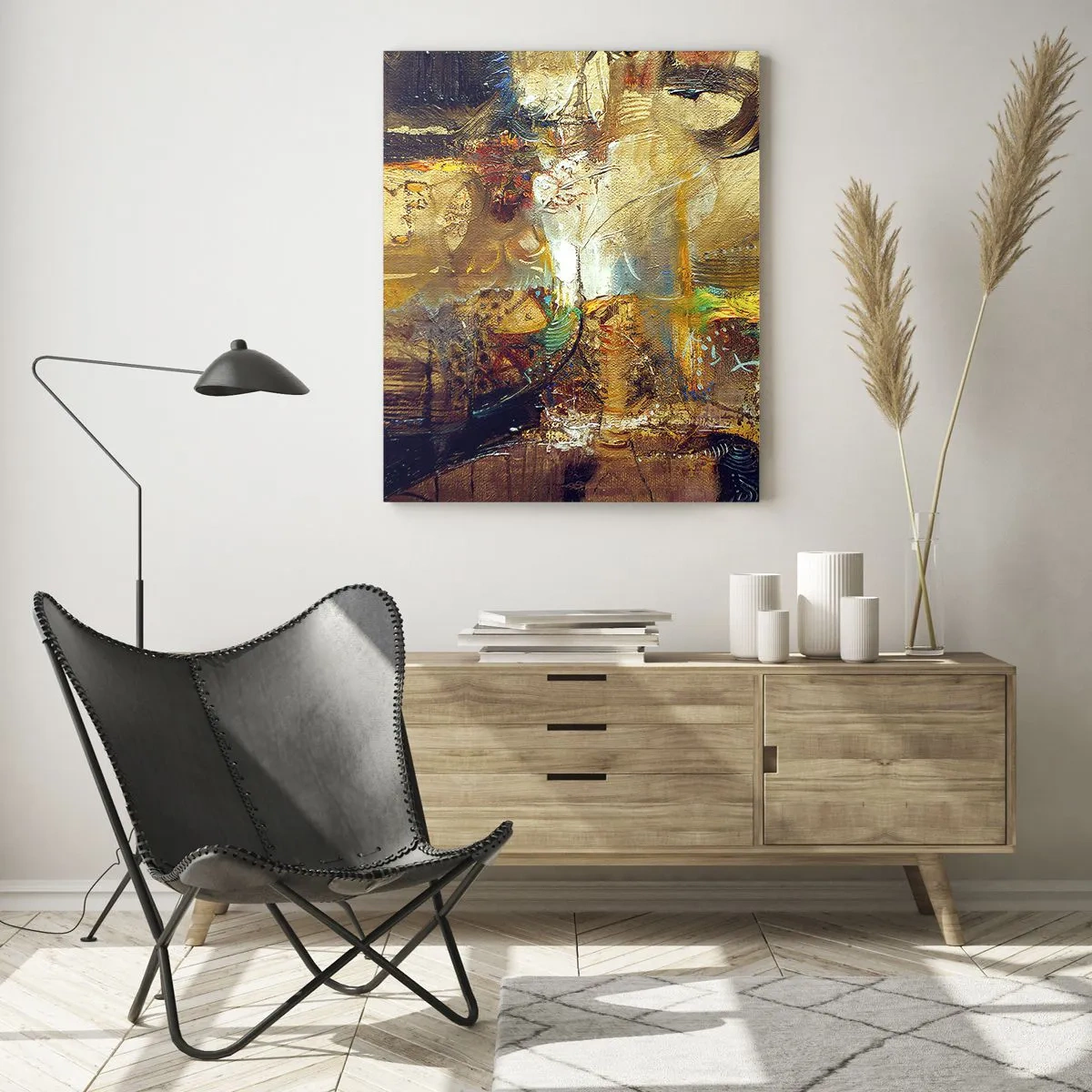 Üveg kép - Hideg, melegebb,meleg - 70x100 cm