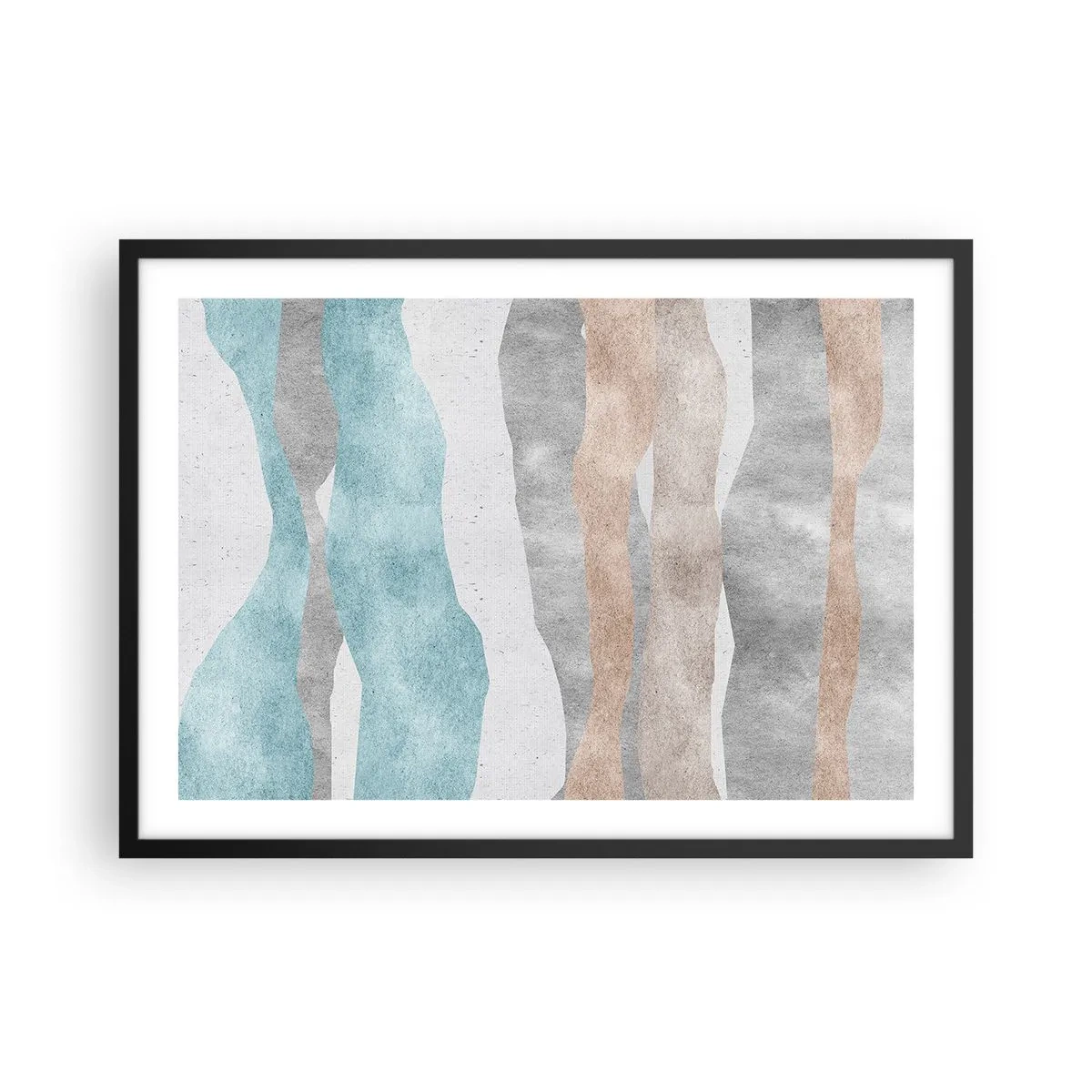 Poszter fehér keretben - A meghittség tanulmánya - 70x50 cm