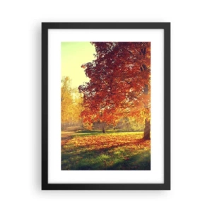 Poszter fehér keretben - A vörös gyönyörű - 30x40 cm