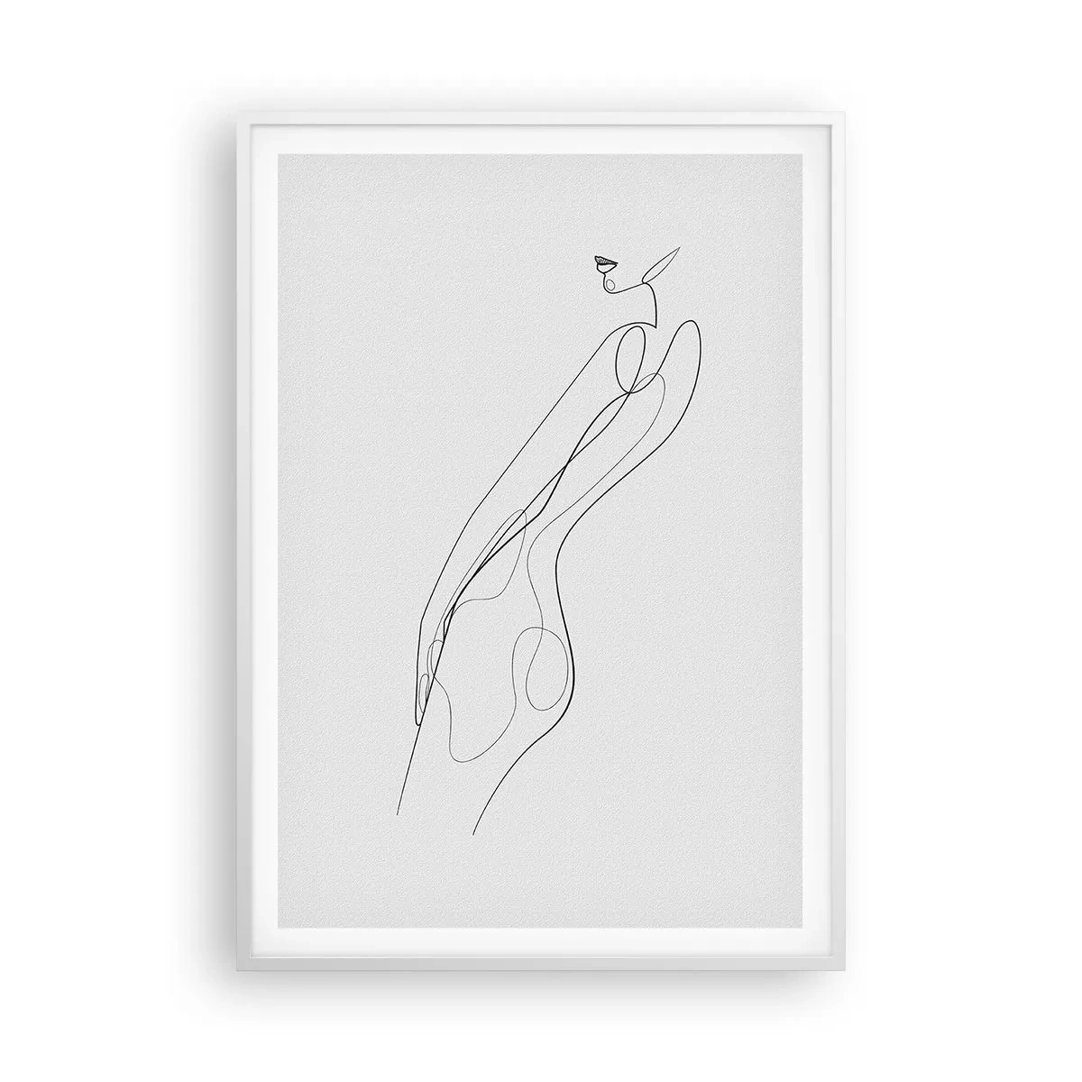 Poszter fekete keretben - Csak egy ígéret - 70x100 cm