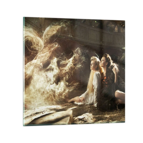 Üveg kép - És lett költészet - 50x50 cm