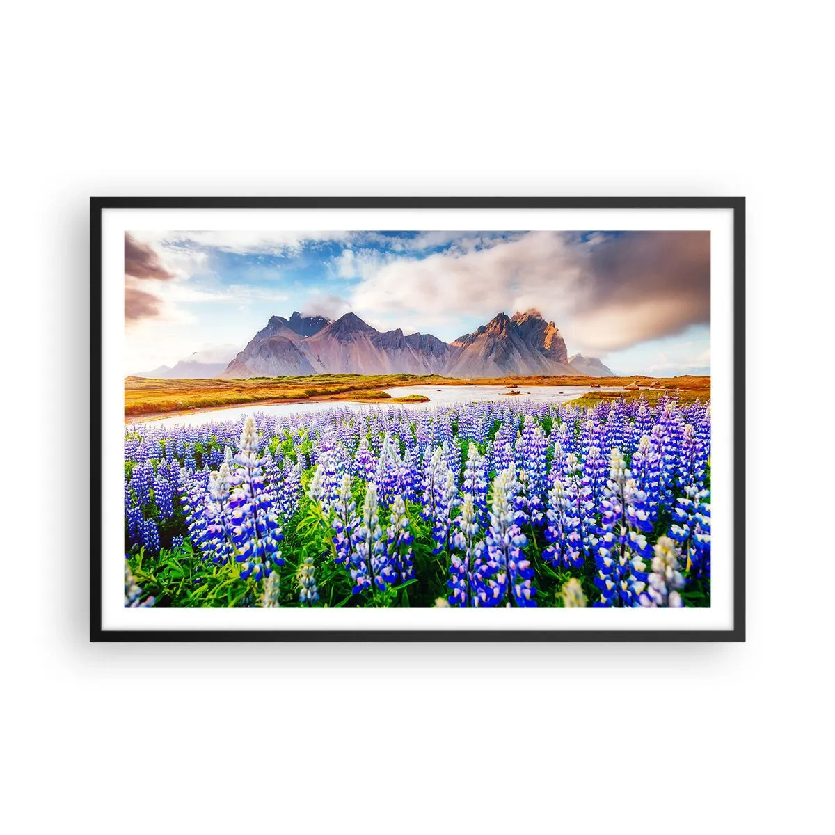 Poszter fehér keretben - Erő és szigorúság a szelídség mellett - 91x61 cm