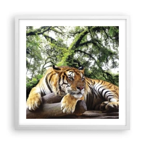 Poszter fekete keretben - Tisztelettel - 50x50 cm