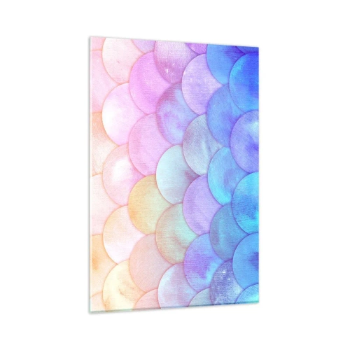 Üveg kép - Gyöngyház kagyló - 80x120 cm