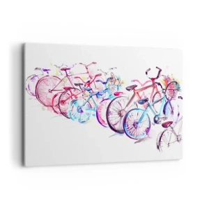 Vászonkép - Az Antymoto klub gyűlése - 120x80 cm