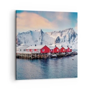 Vászonkép - Északi zug - 60x60 cm