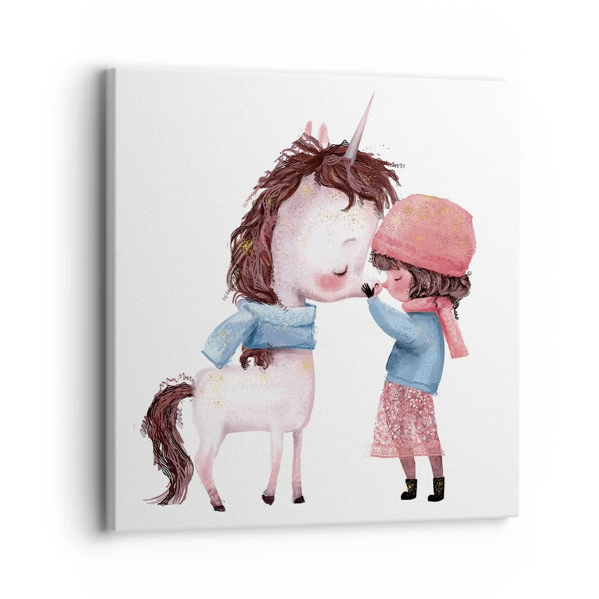 Vászonkép - Téli mese - 30x30 cm