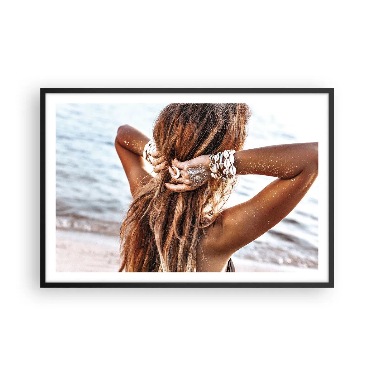 Poszter fehér keretben - A víz és a nap testvére - 91x61 cm