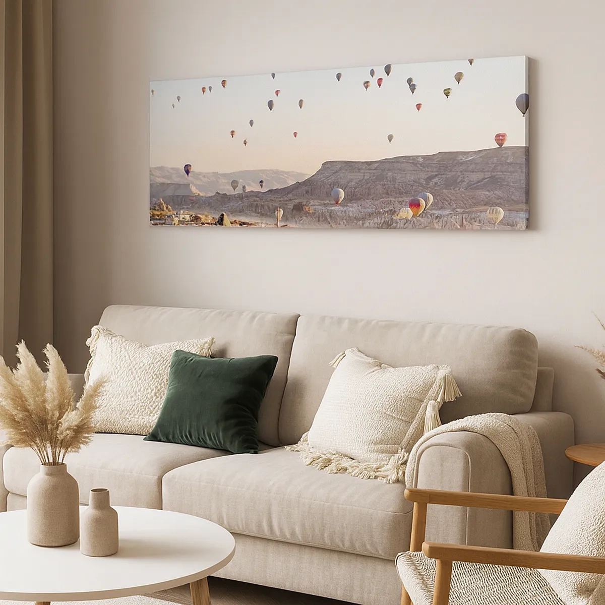 Vászonkép - Mint a hajók az égen - 30x30 cm