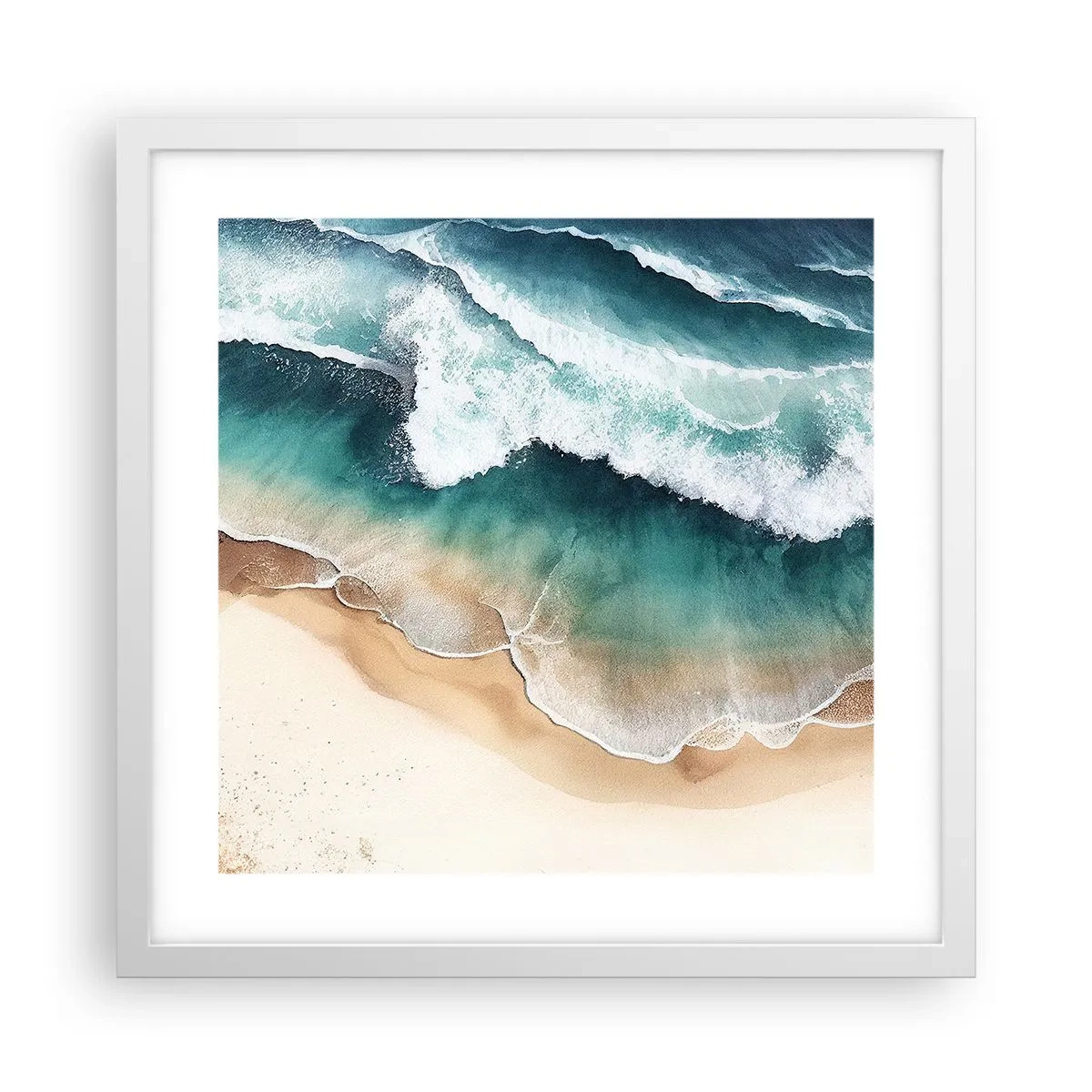 Poszter fekete keretben - Egy örök találkozás - 40x40 cm