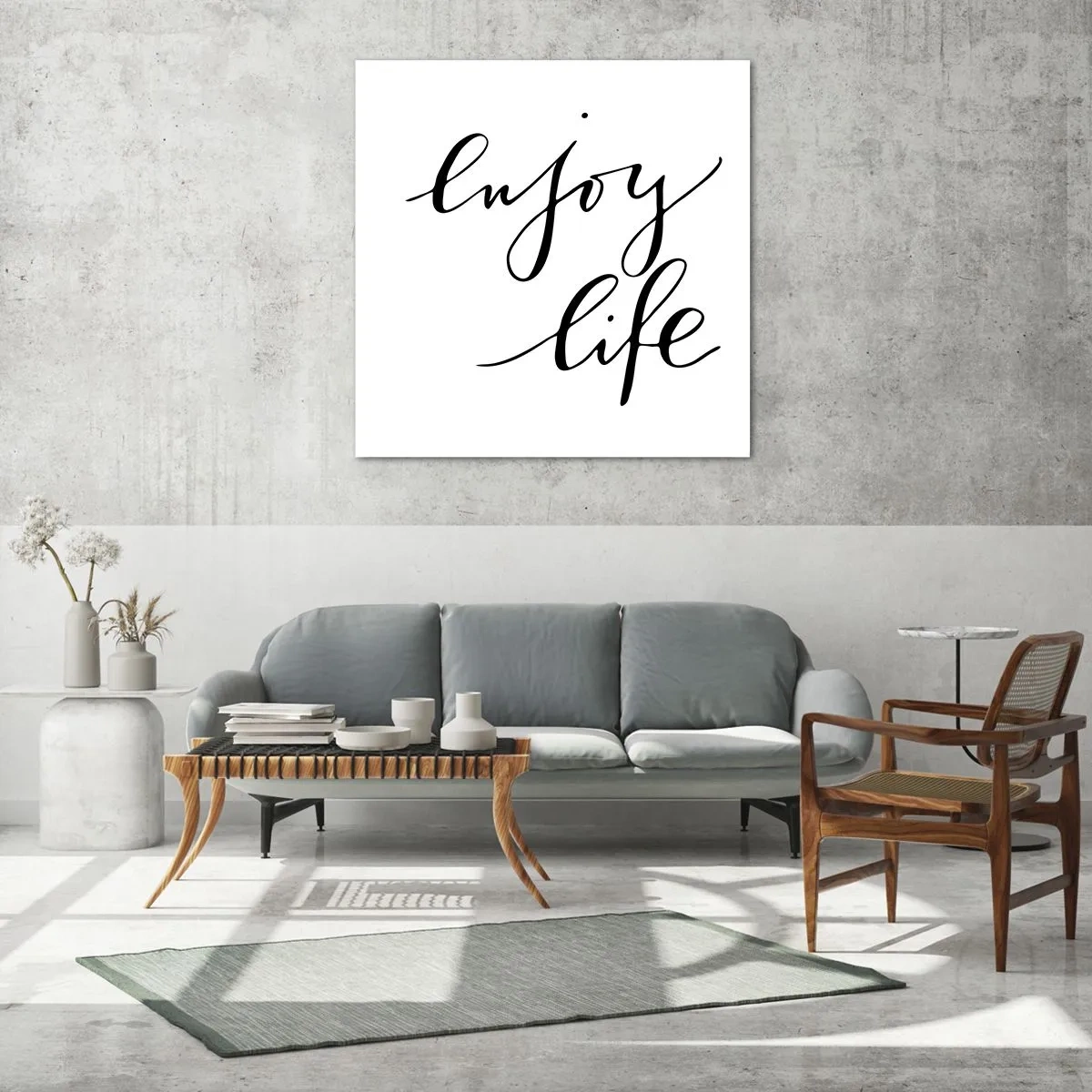 Üveg kép - Se több… - 60x60 cm