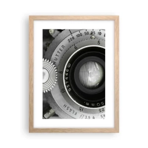 Poszter világos tölgy keretben - Történet Hollywoodról - 30x40 cm