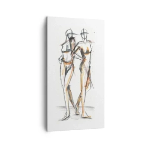 Vászonkép - A kegyelem tanulmánya - 45x80 cm