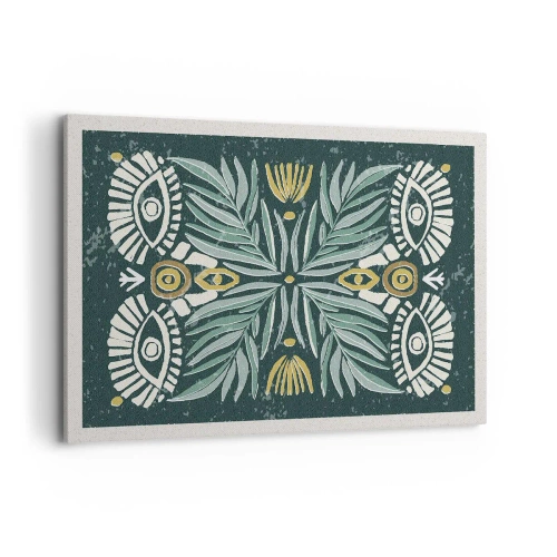 Vászonkép - Mint egy népi kivágás - 100x70 cm