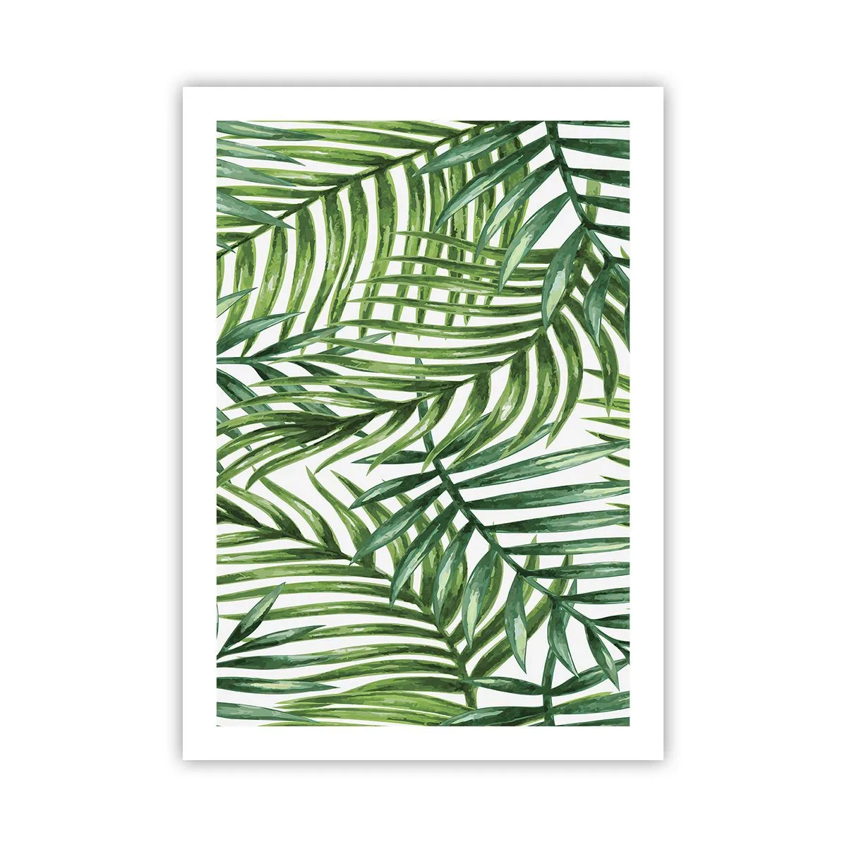 Poszter - A zöld lombkorona alatt - 50x70 cm