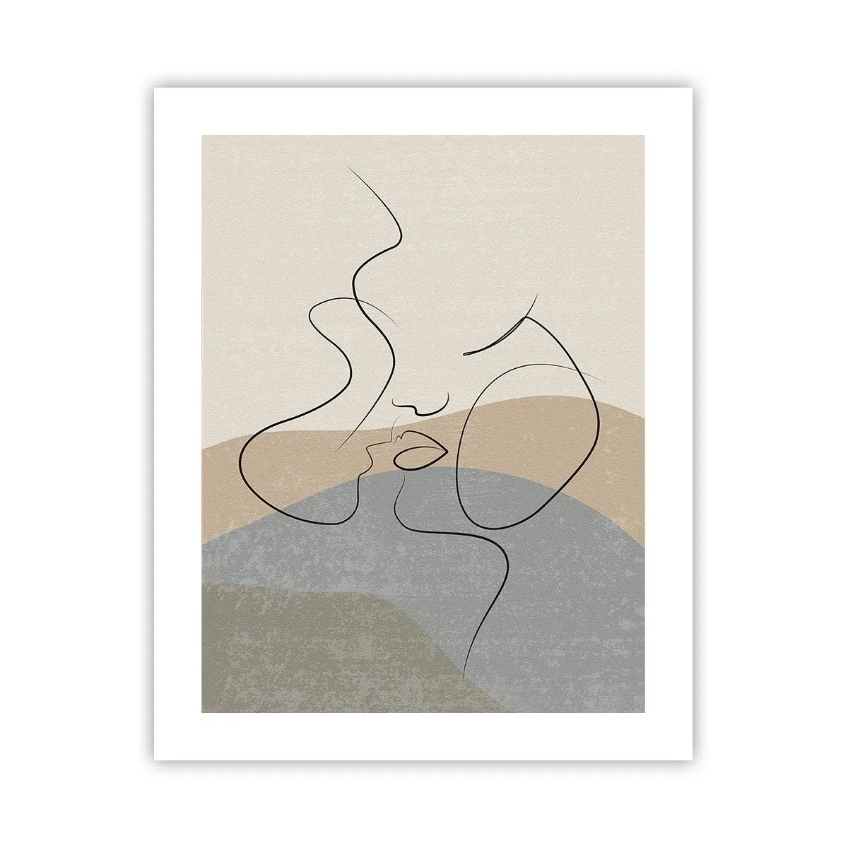 Poszter - Mint egy ecsetvonás - 40x50 cm